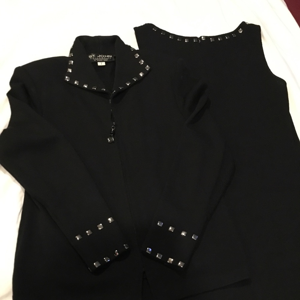 St. John dress with jacket